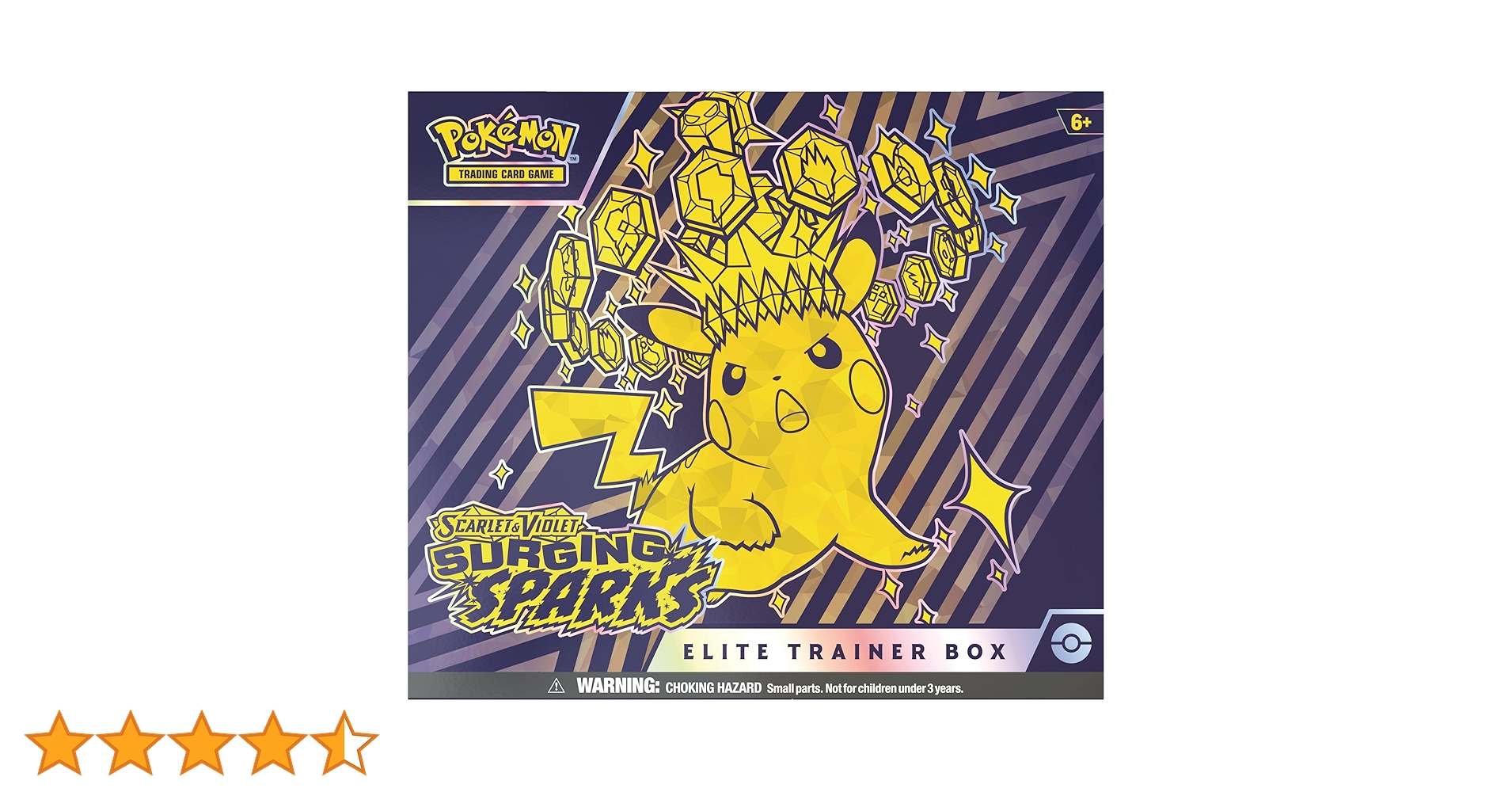 海外版 ポケモンカード　サージングスパーク　エリートトレーナーボックス Amazon.co.jp: ポケモン SV サージング スパーク エリート